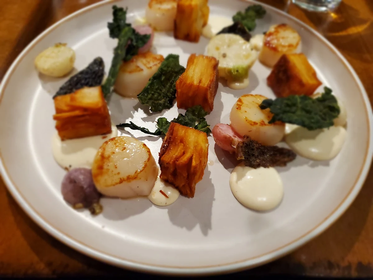Scallops with Mixed Vegetables