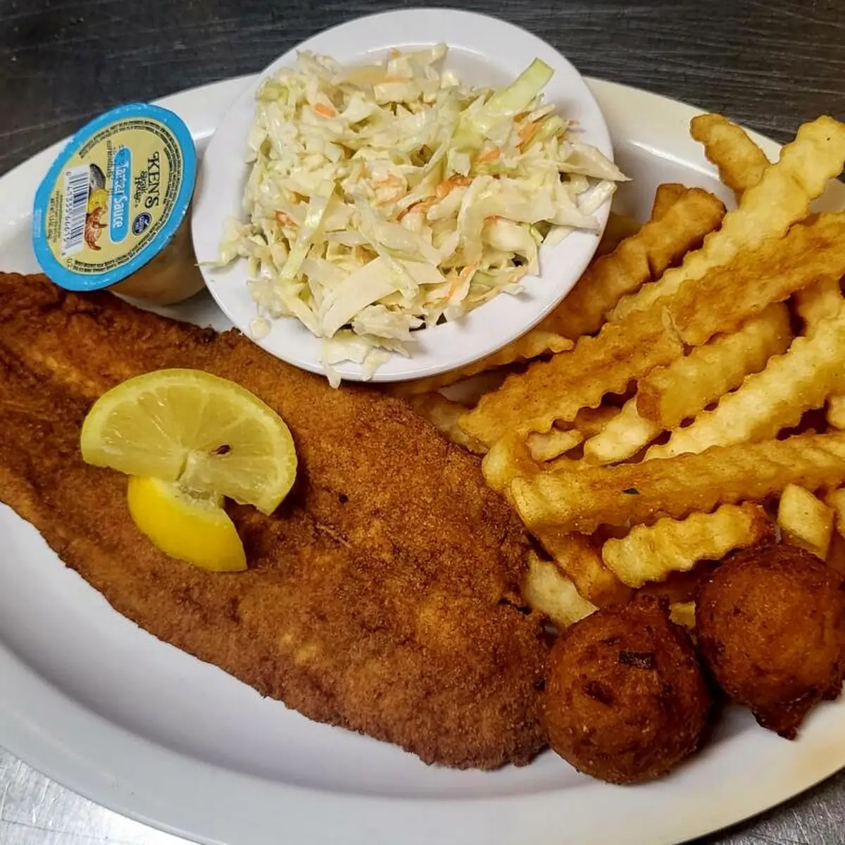 Fish & Shrimp Seafood Basket