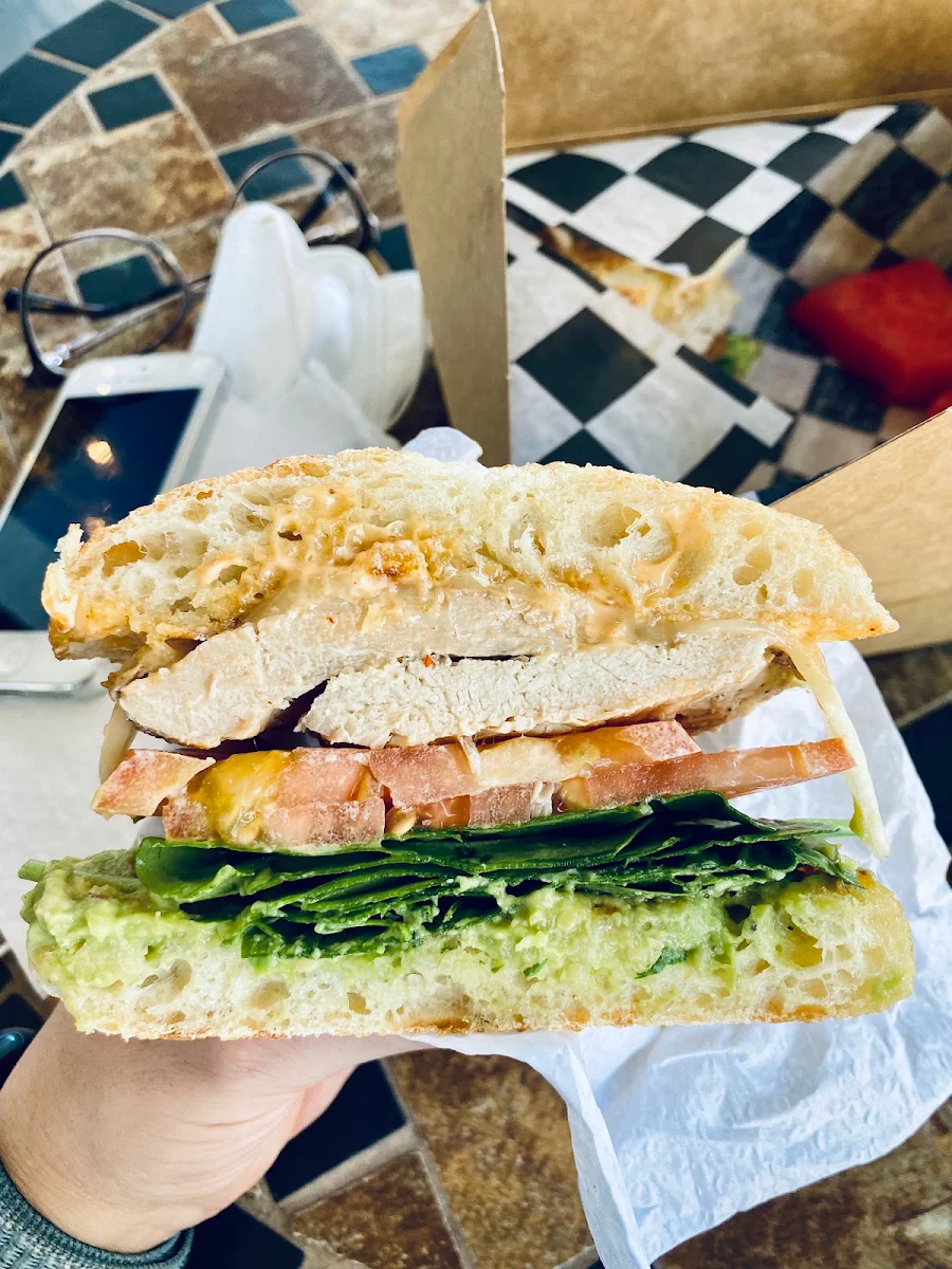 Pesto Chicken Melt