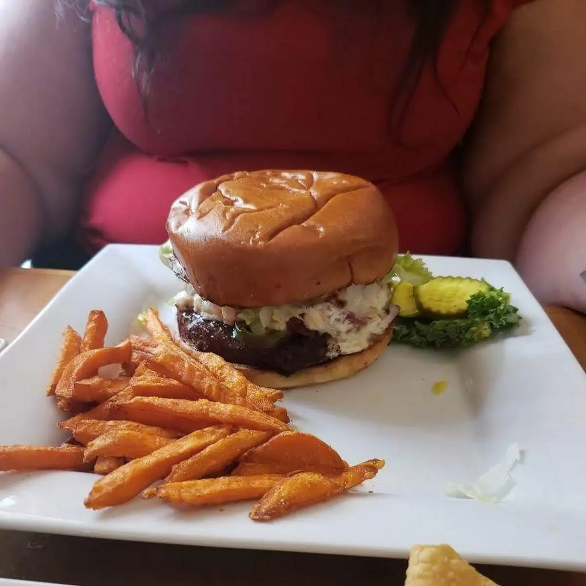 Mushroom Swiss Burger