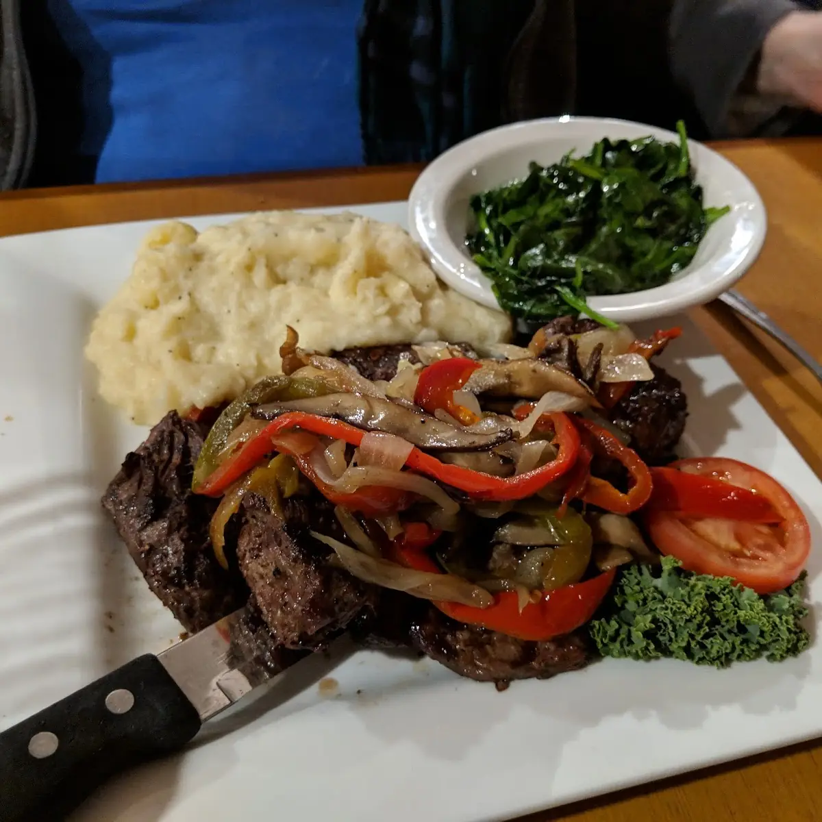 Steak and Mashed Potatoes