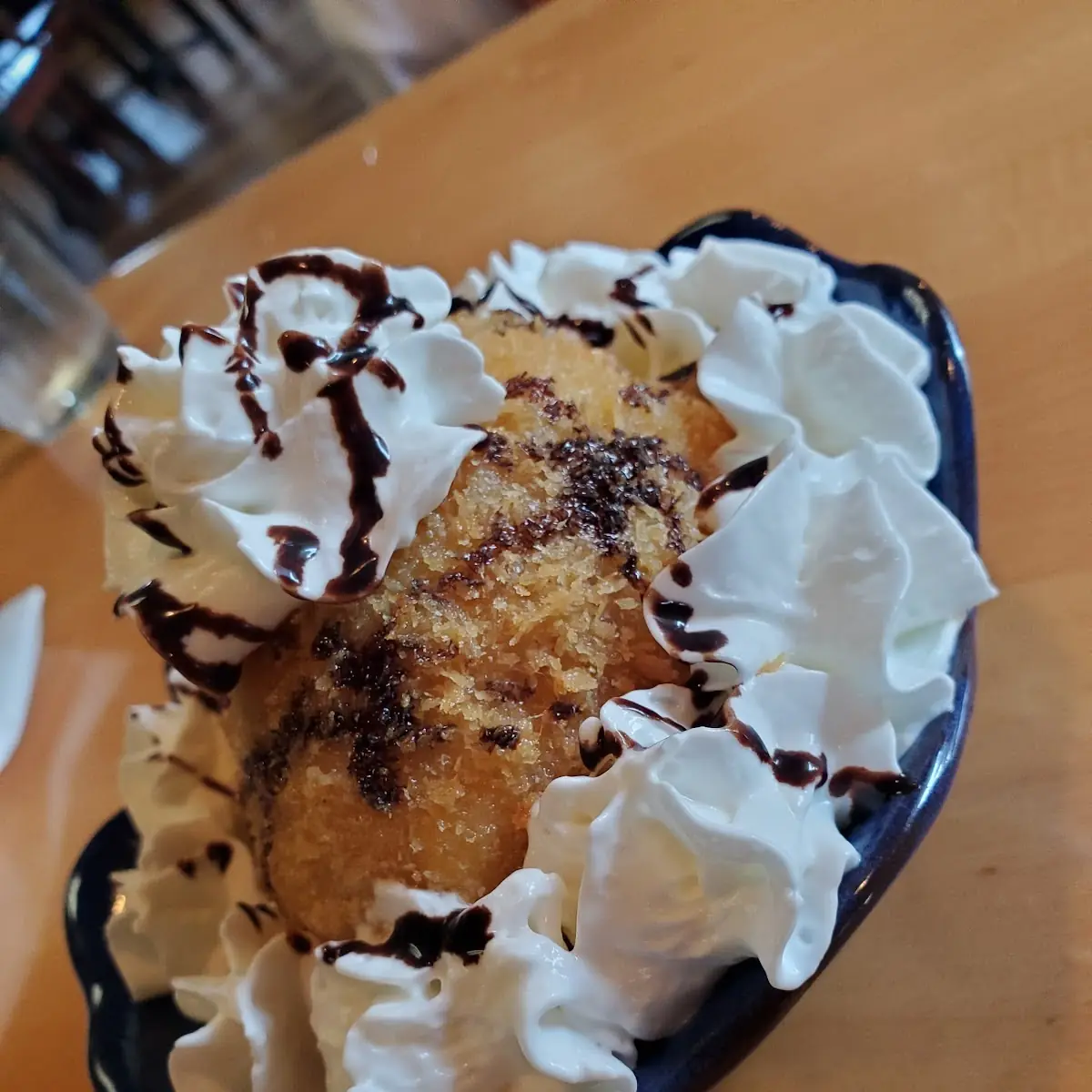 Deep Fried Ice-Cream Dessert
