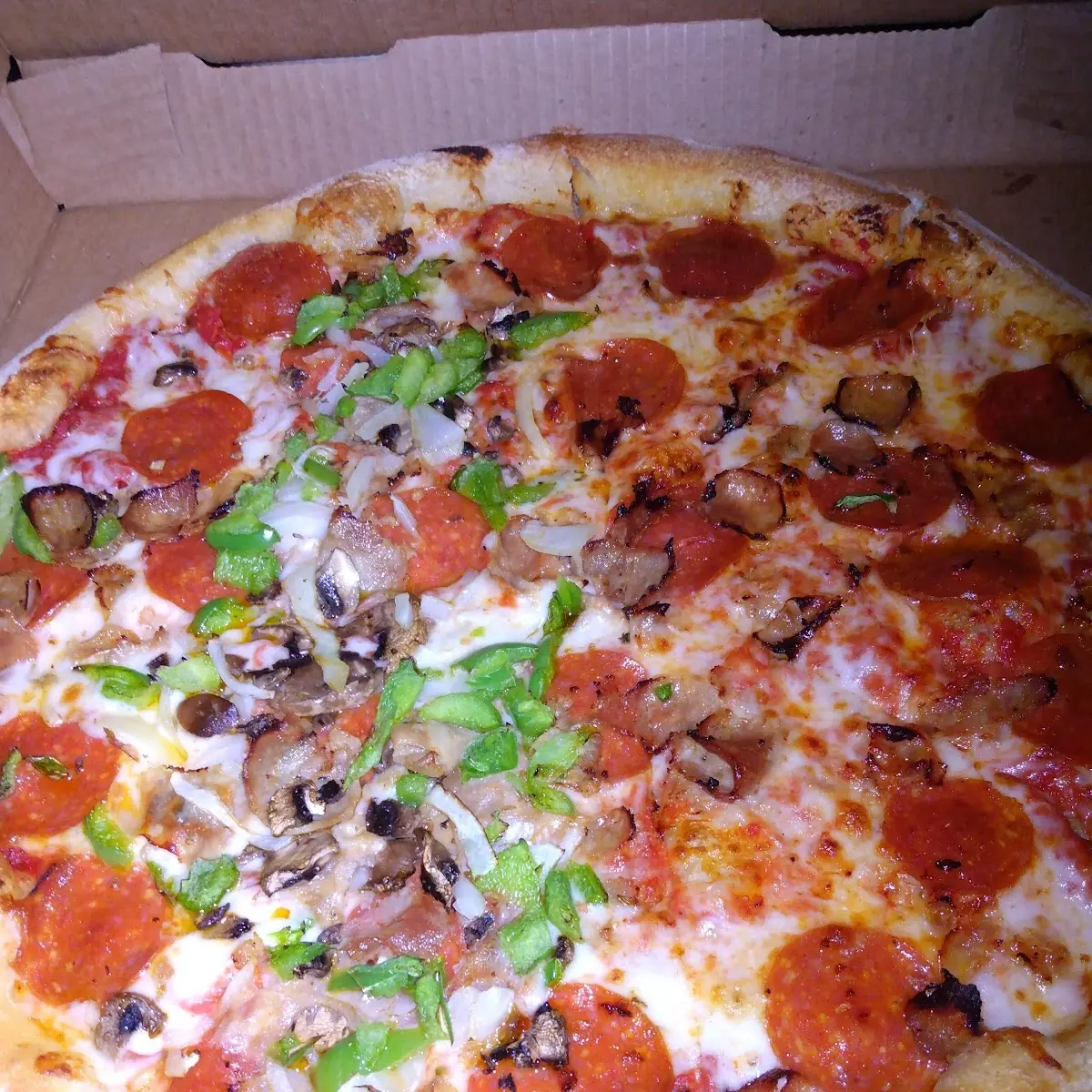 Supreme Pizza Half and Half