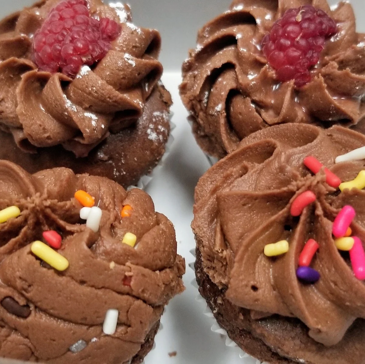 Mini Double Chocolate Cupcake