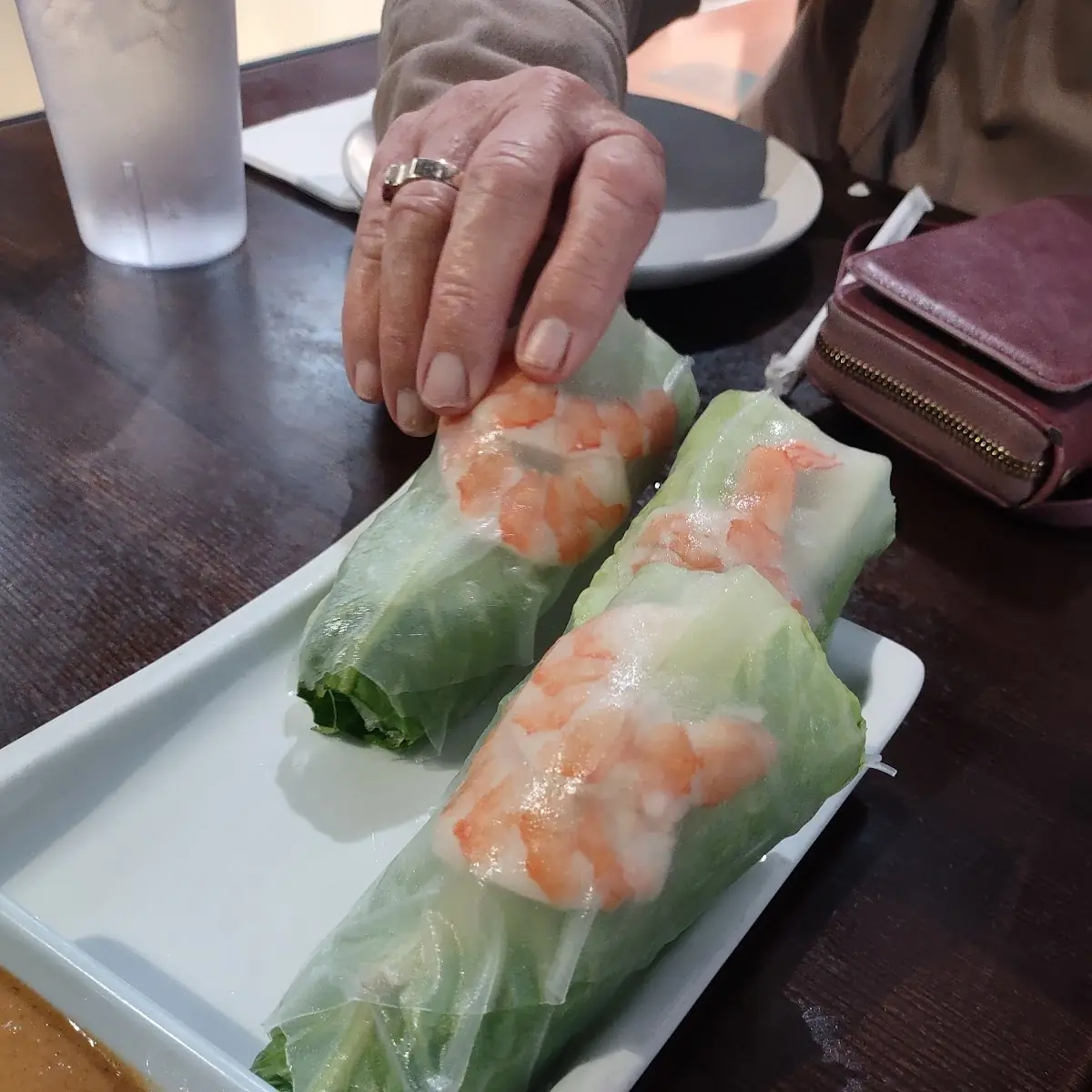 Spring Rolls Shrimp Roll