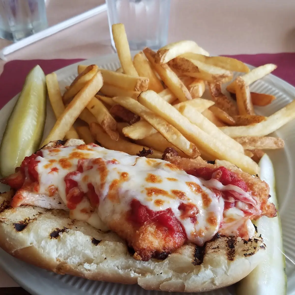 Chicken Parmesan Grinder
