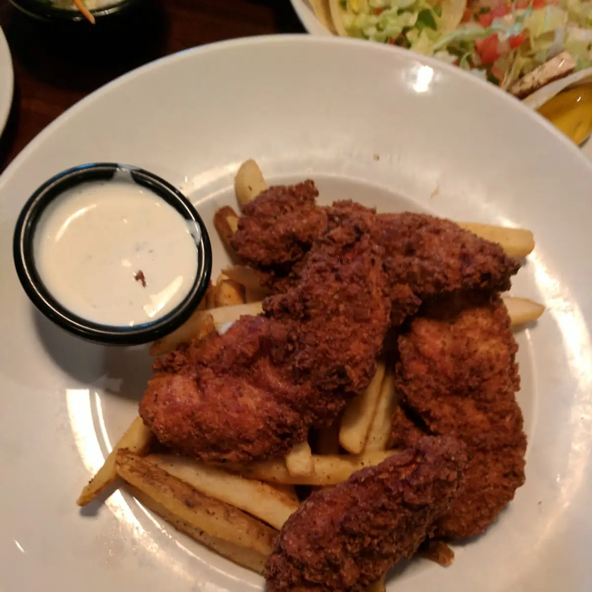 Hand-Breaded Chicken Fingers