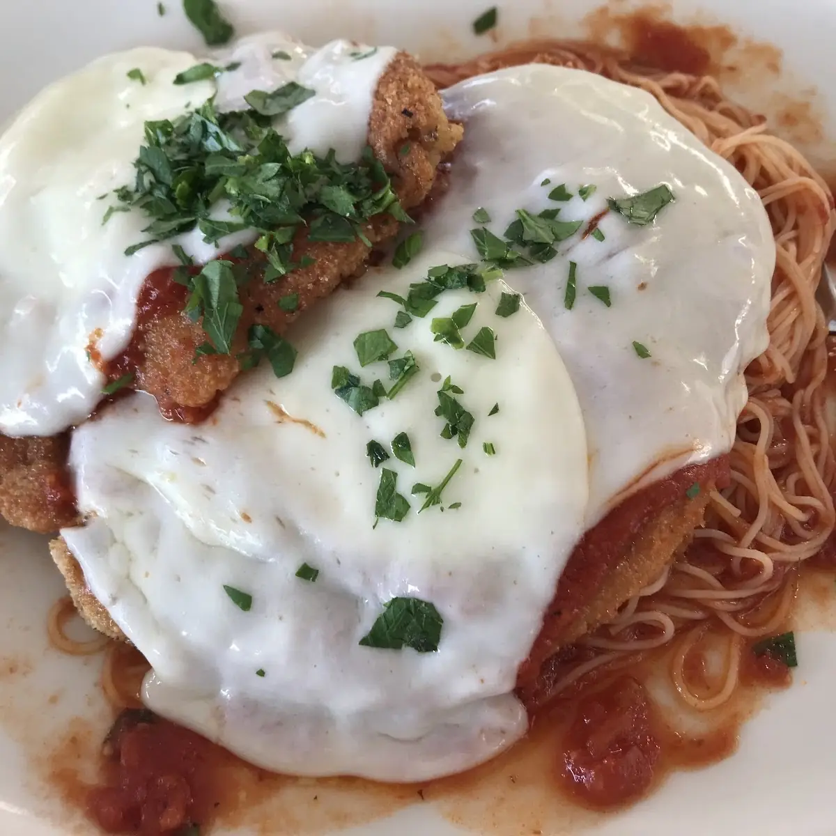 Chicken Parm Spaghetti