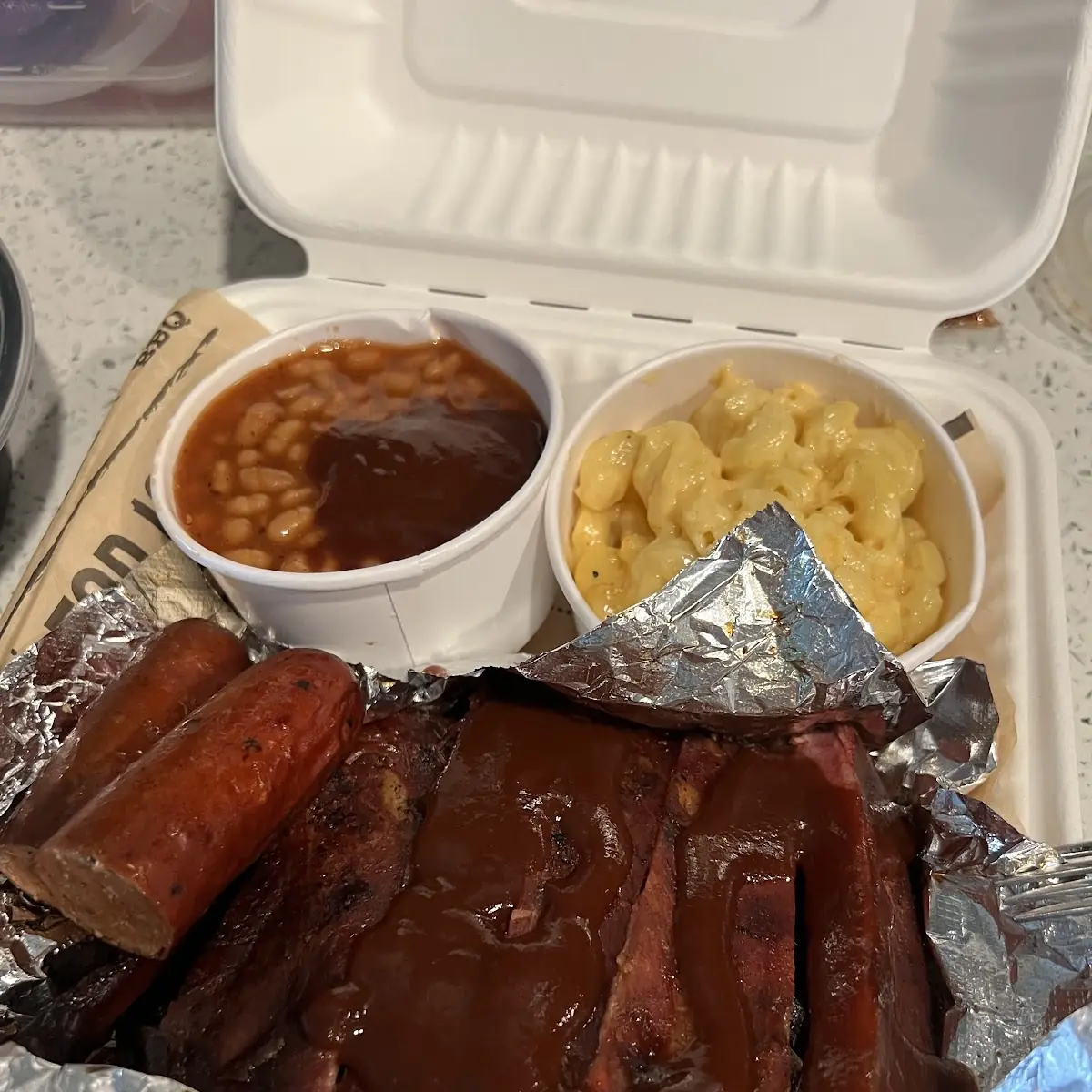Ribs Smoked Sausage
