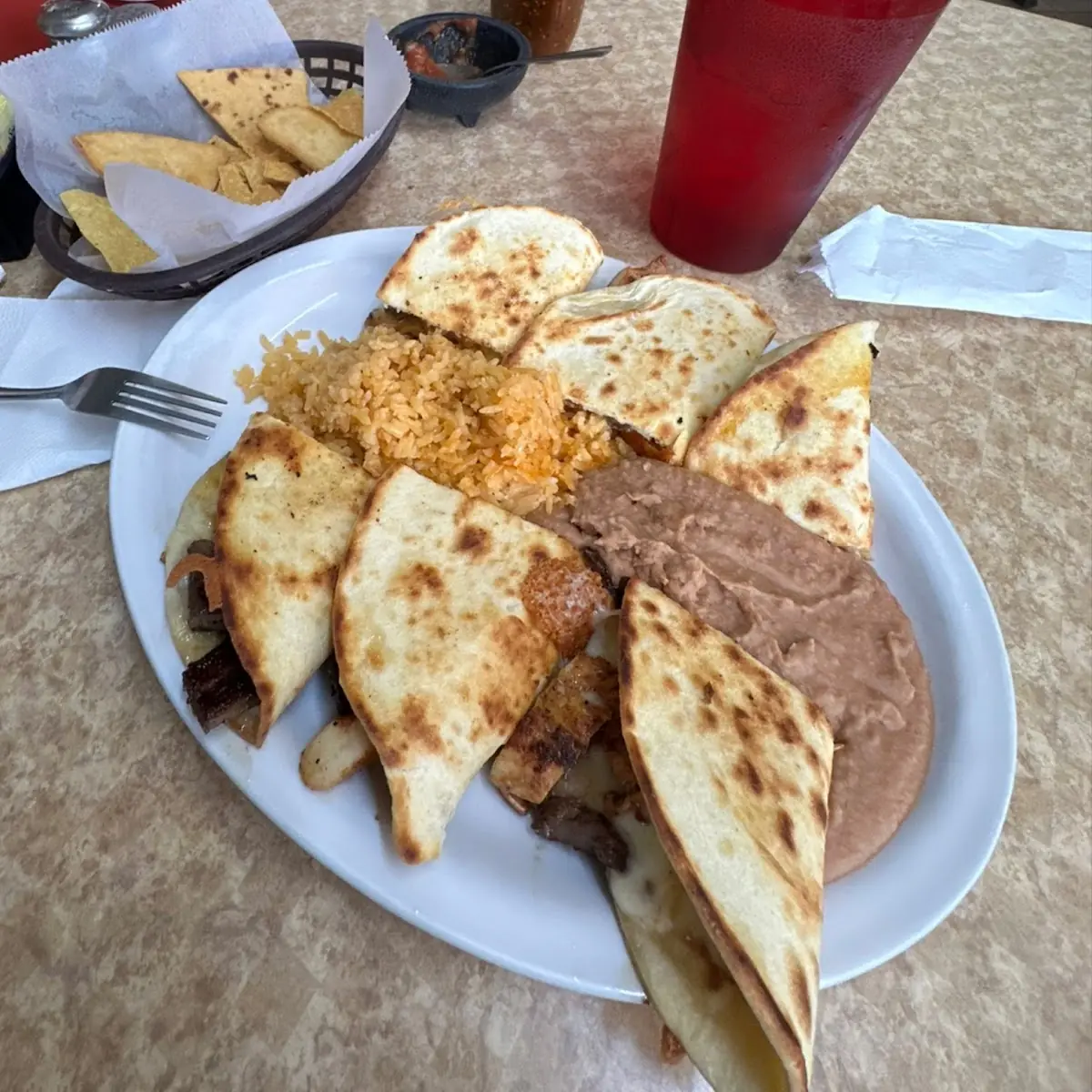 Quesadilla Plate