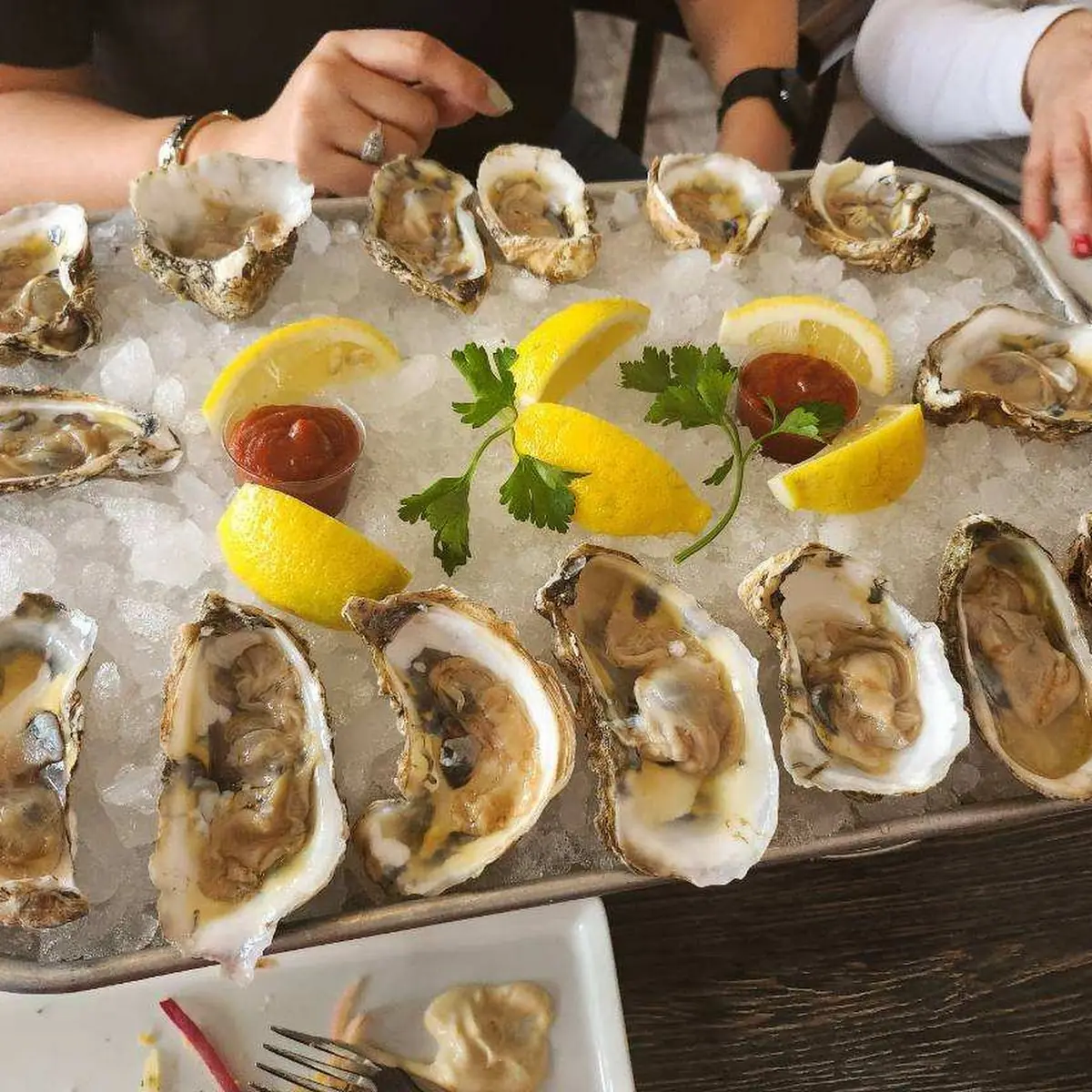 Half a Dozen Long Island Blue Point Oysters