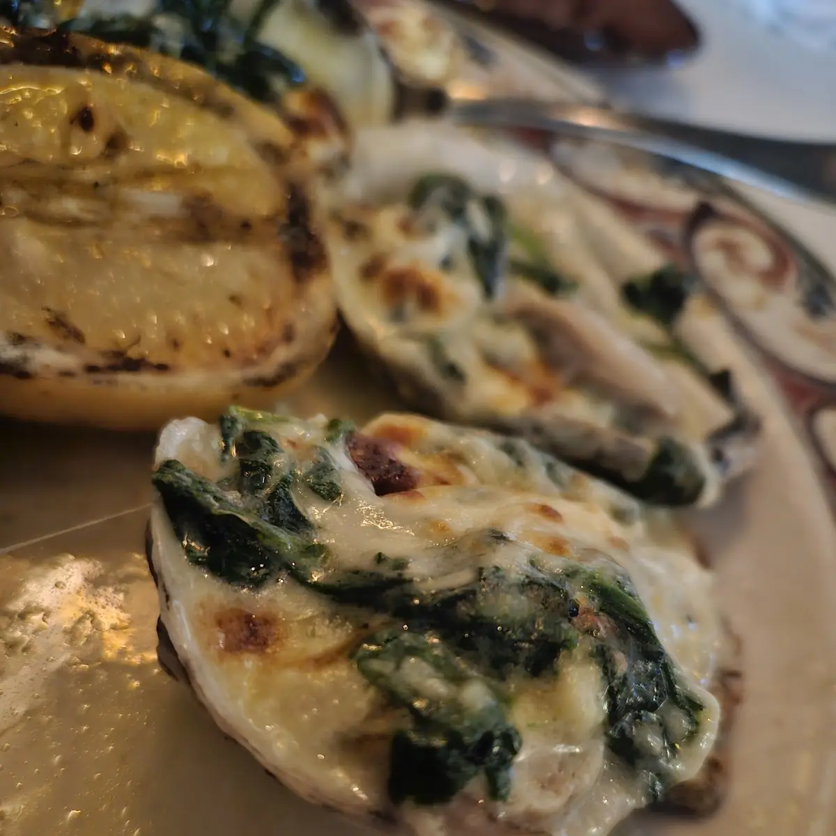 Oysters Rockefeller