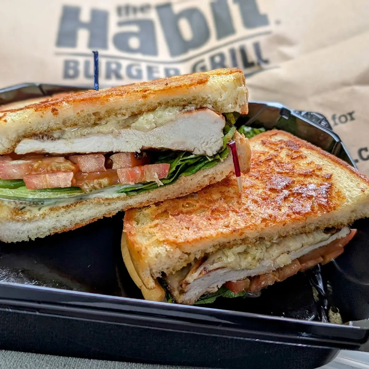 Basil Pesto Chicken Sandwich