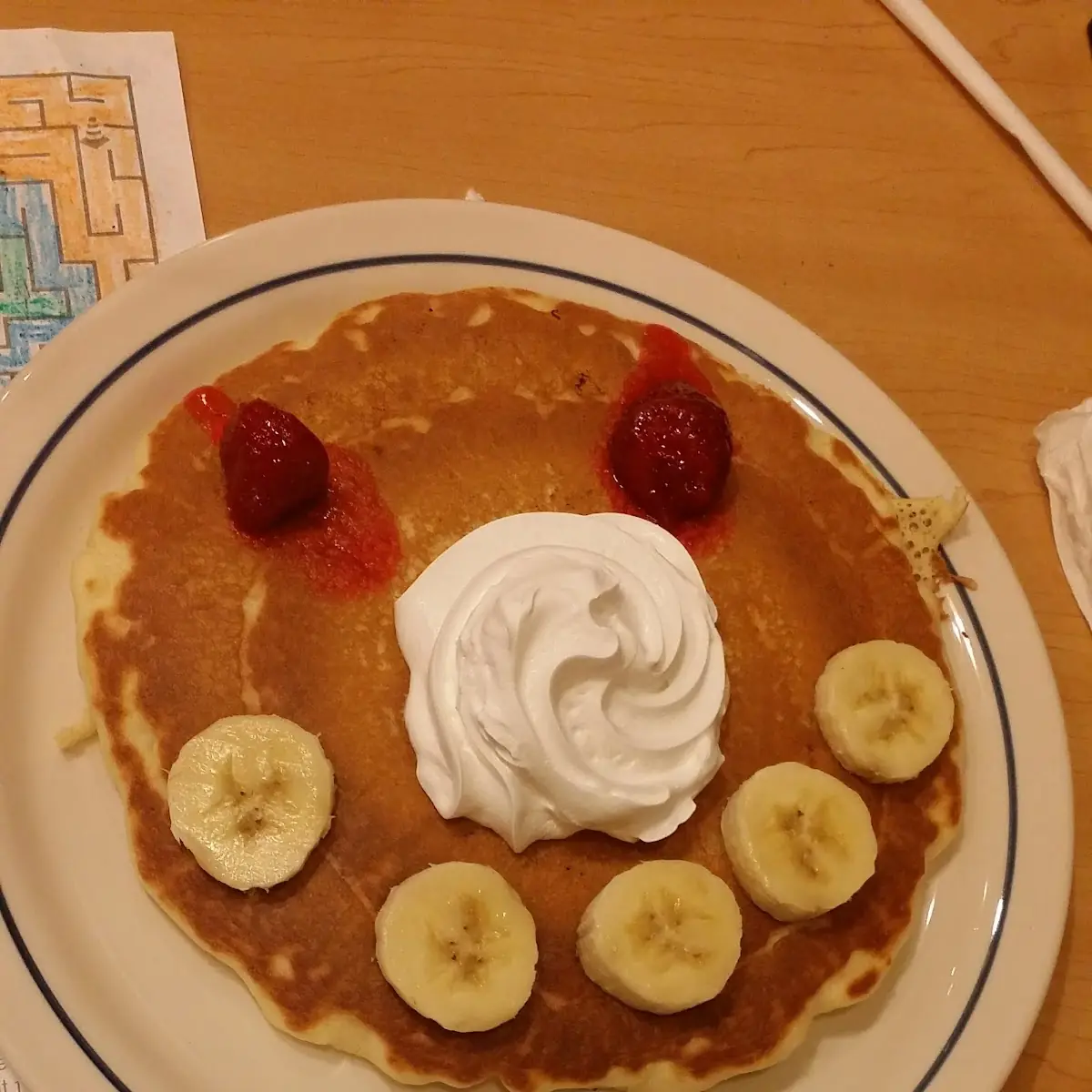 Funny Face Pancake Combo