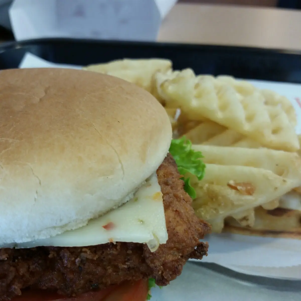 Spicy Chicken Sandwich Deluxe Meal