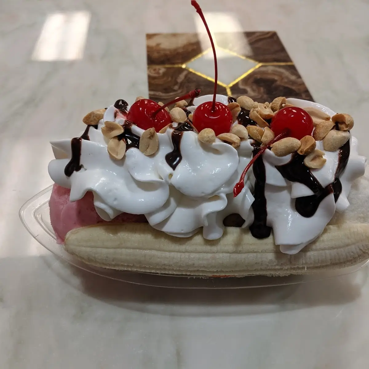 Bote De Banana Split 3 Bolas Banana Split Boat 3 Scoops