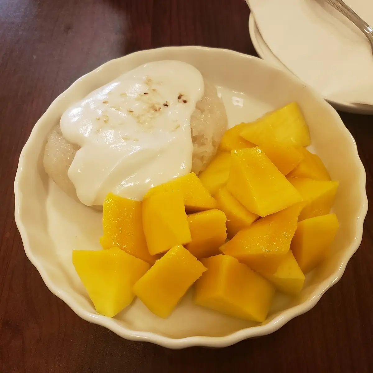 Sweet Sticky Rice with Mango