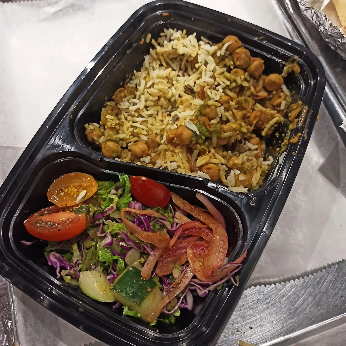 Chikpea Rice Bowl
