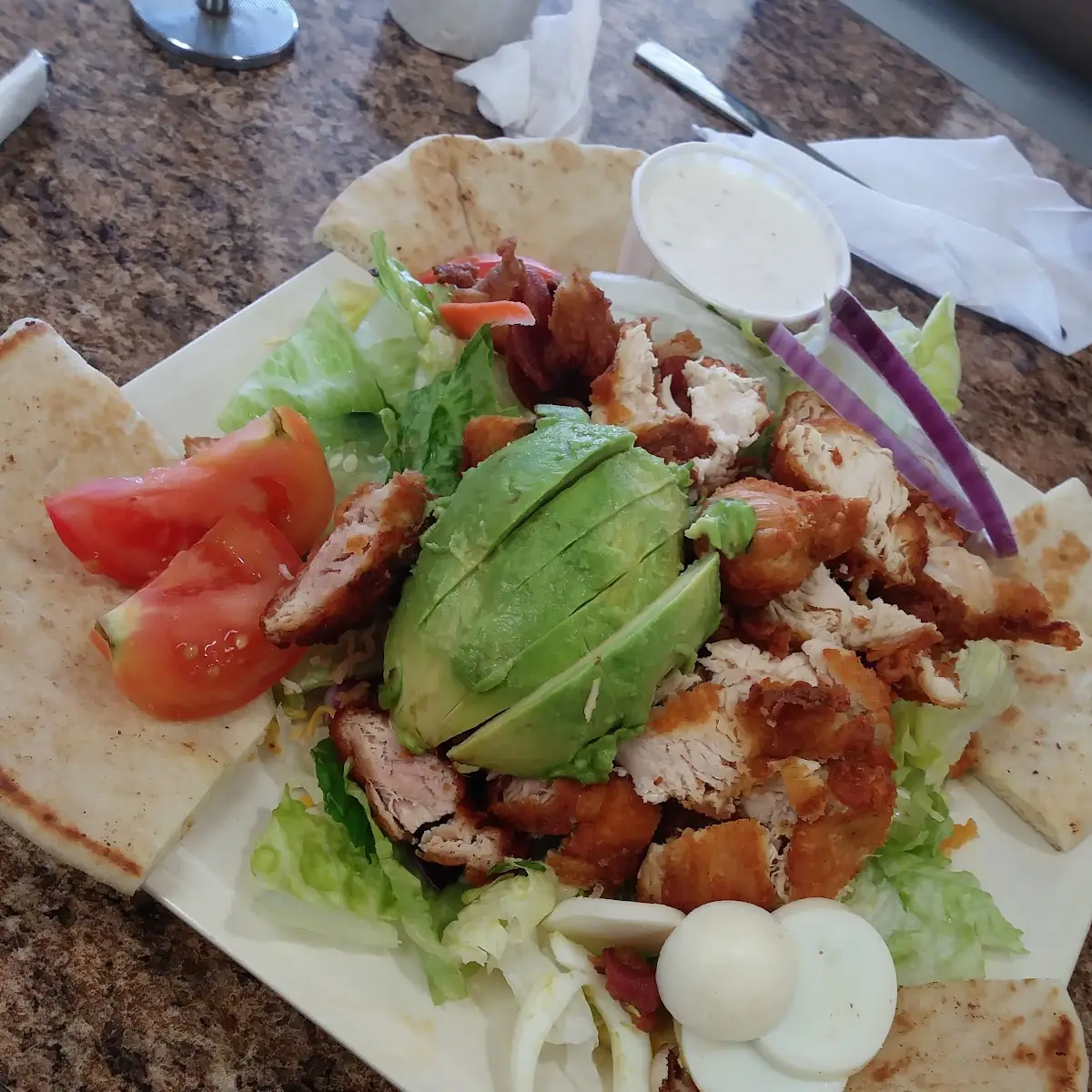 Chicken Crispy Chicken Salad
