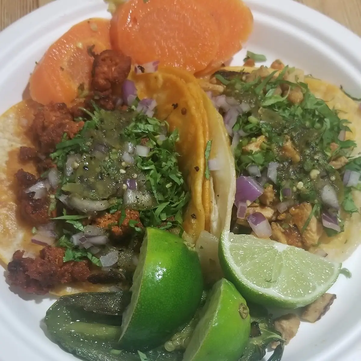 Chorizo & Chicken Tacos