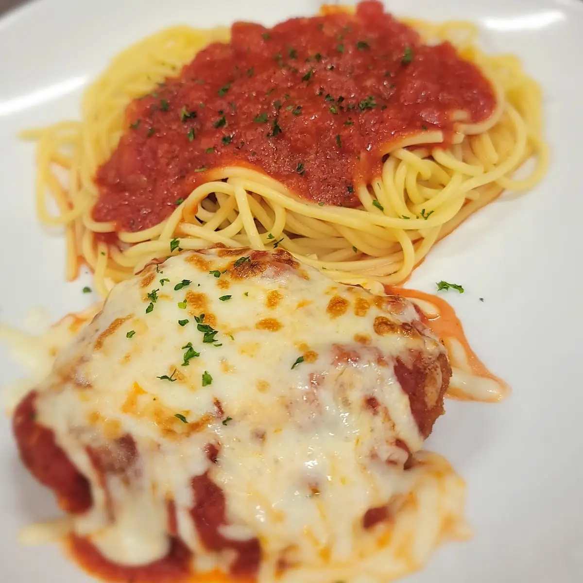 Chicken Parmigiana Lunch Portion