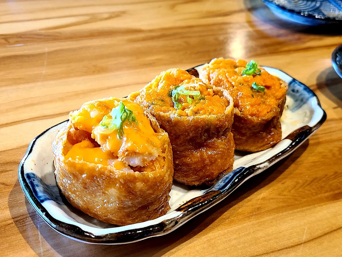 Spicy Tuna Inari Sushi