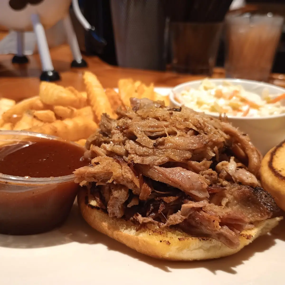 Smoked Pulled Pork Sandwich