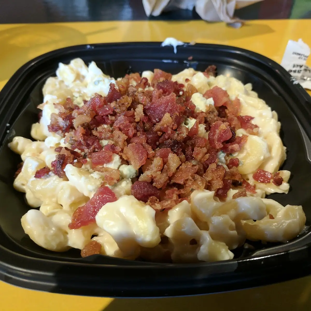 Macaroni and Cheese with Bacon and Blue Cheese