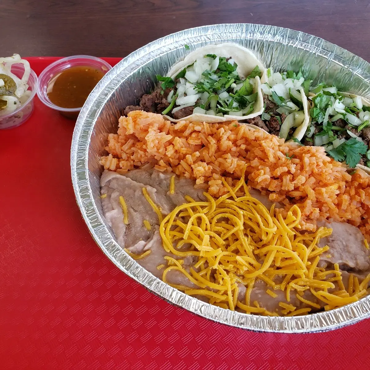 Carne Asada Taco Plate