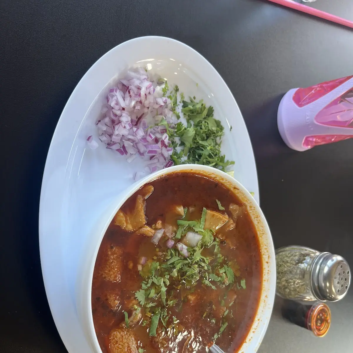 Birria En Caldo Plate
