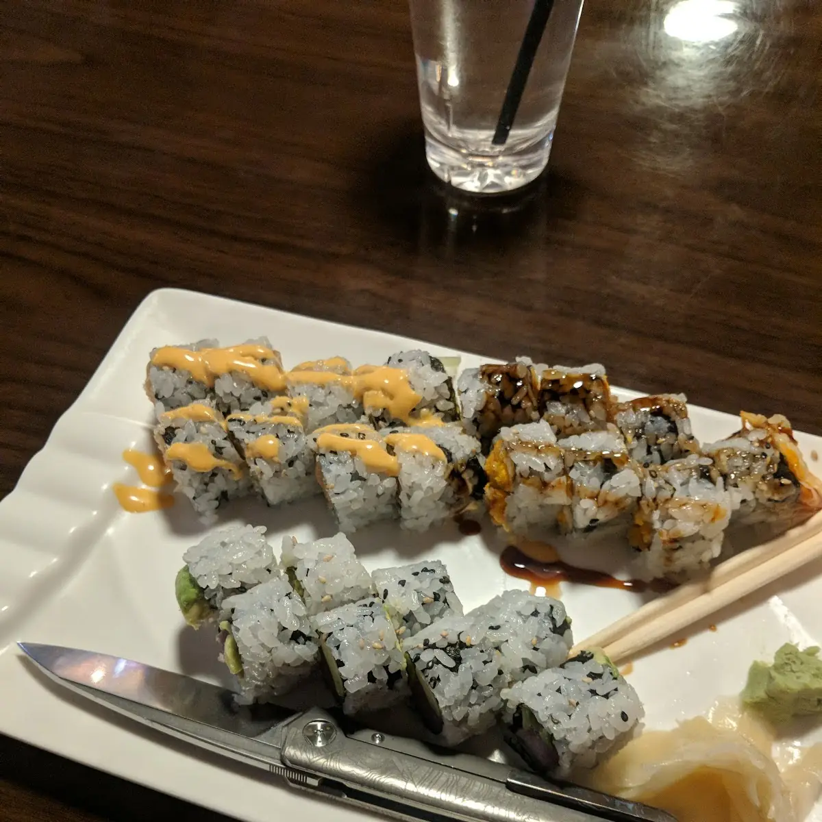 Alaska Roll and Fried Shrimp Roll
