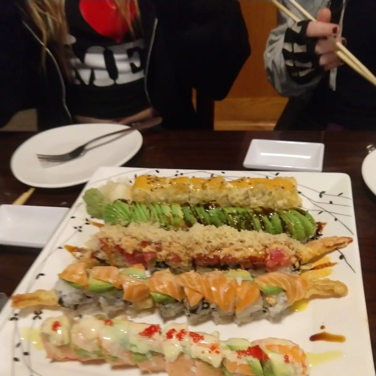 King Roll and Red Dragon Roll