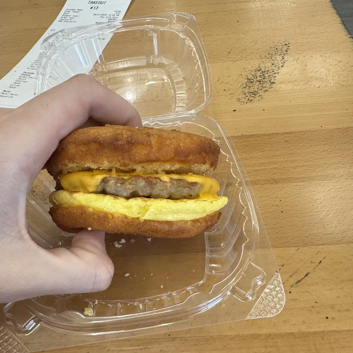 Sausage Egg and Cheese