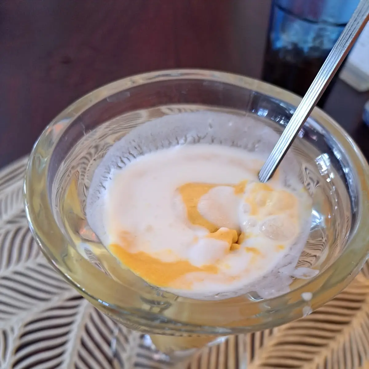 Home Made Mango Ice Cream