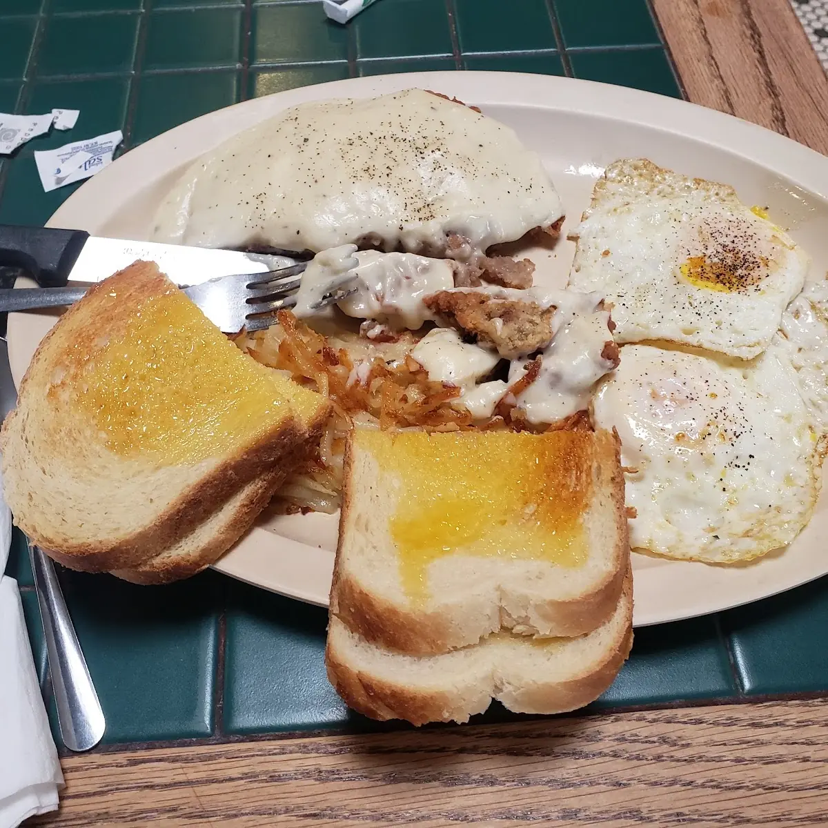 Chicken Fried Steak and Eggs