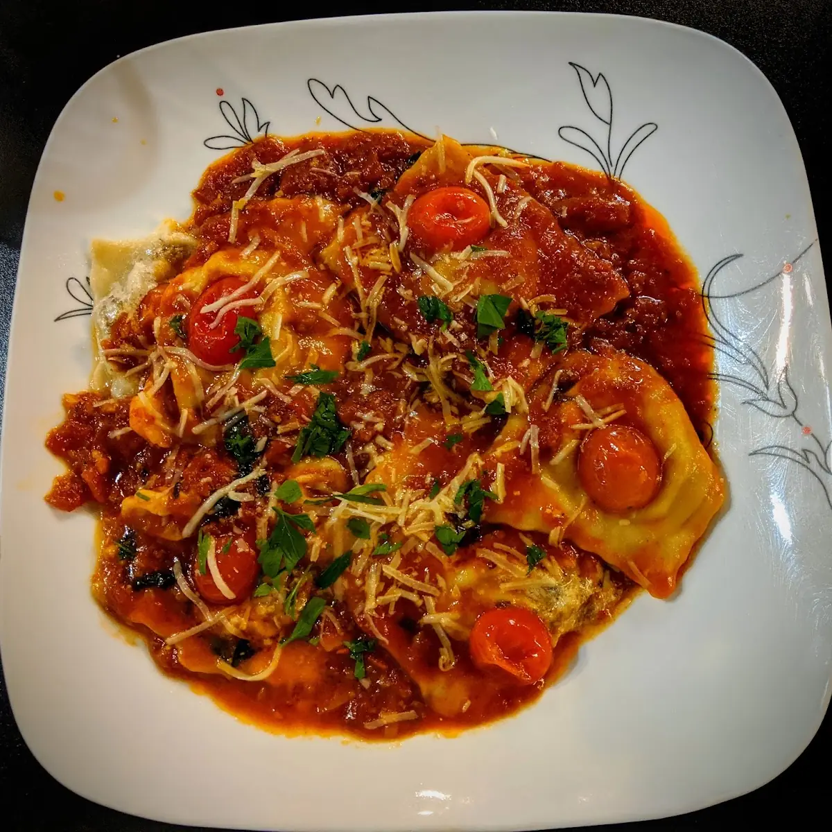 Portobello Mushroom Ravioli