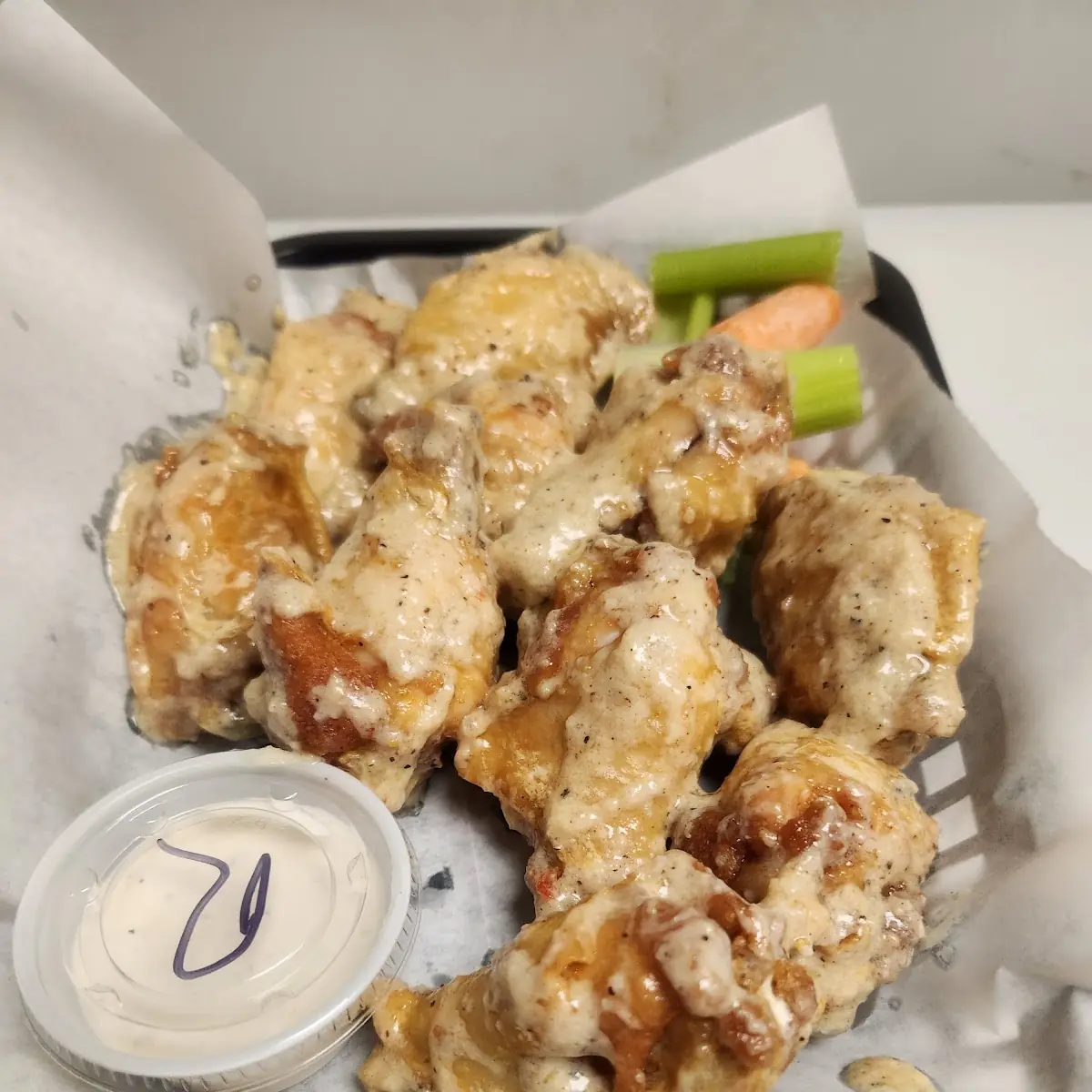 Garlic Parmesan Wings