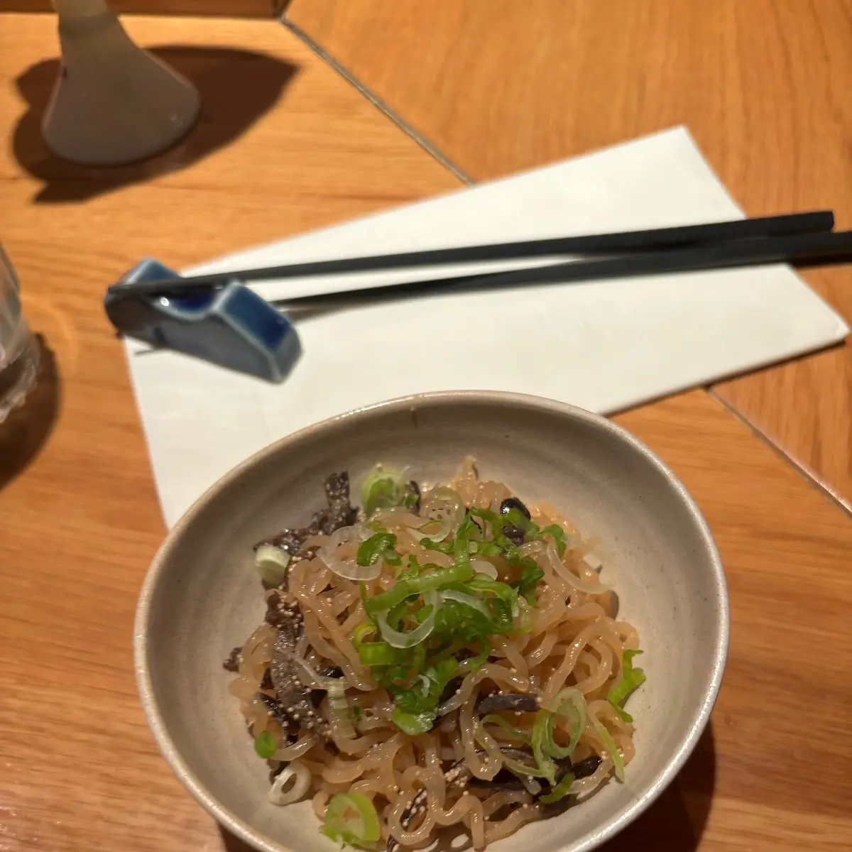 Glass Noodles with Scallions