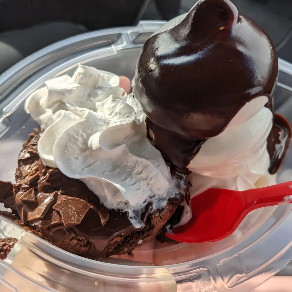 Hot Fudge Brownie