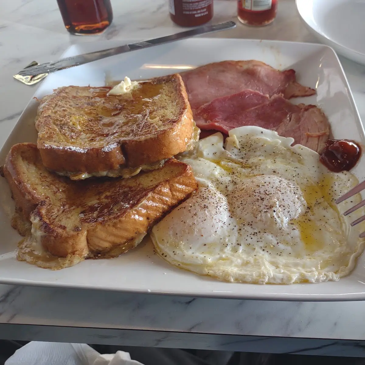 French Toast Breakfast Plate