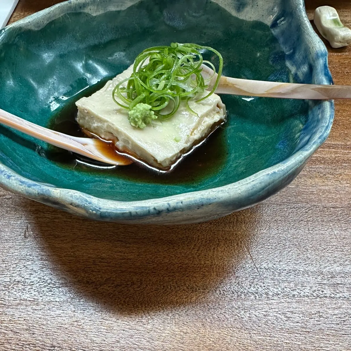 Chilled Tofu with Scallions