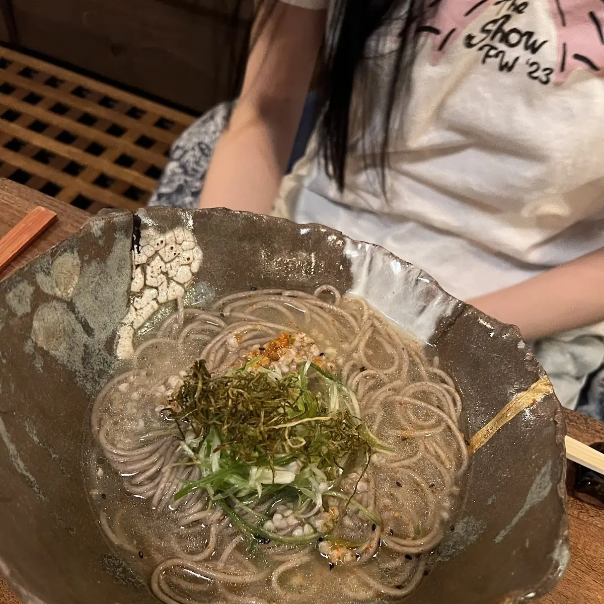 Hot Soba Noodles