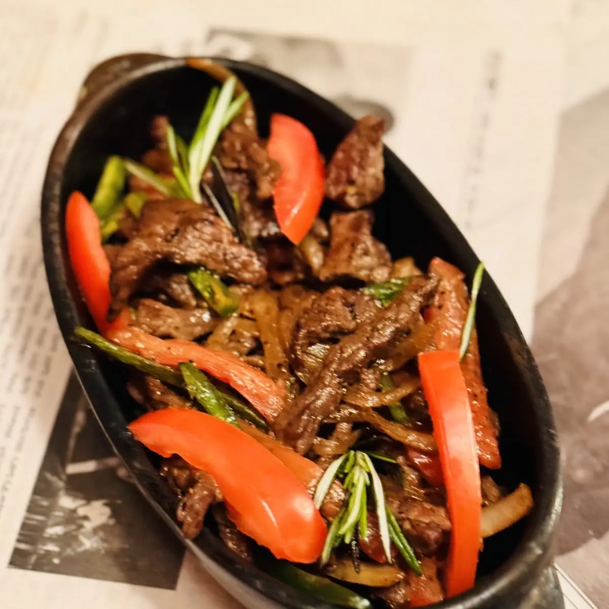 Lamb or Beef TIBS
