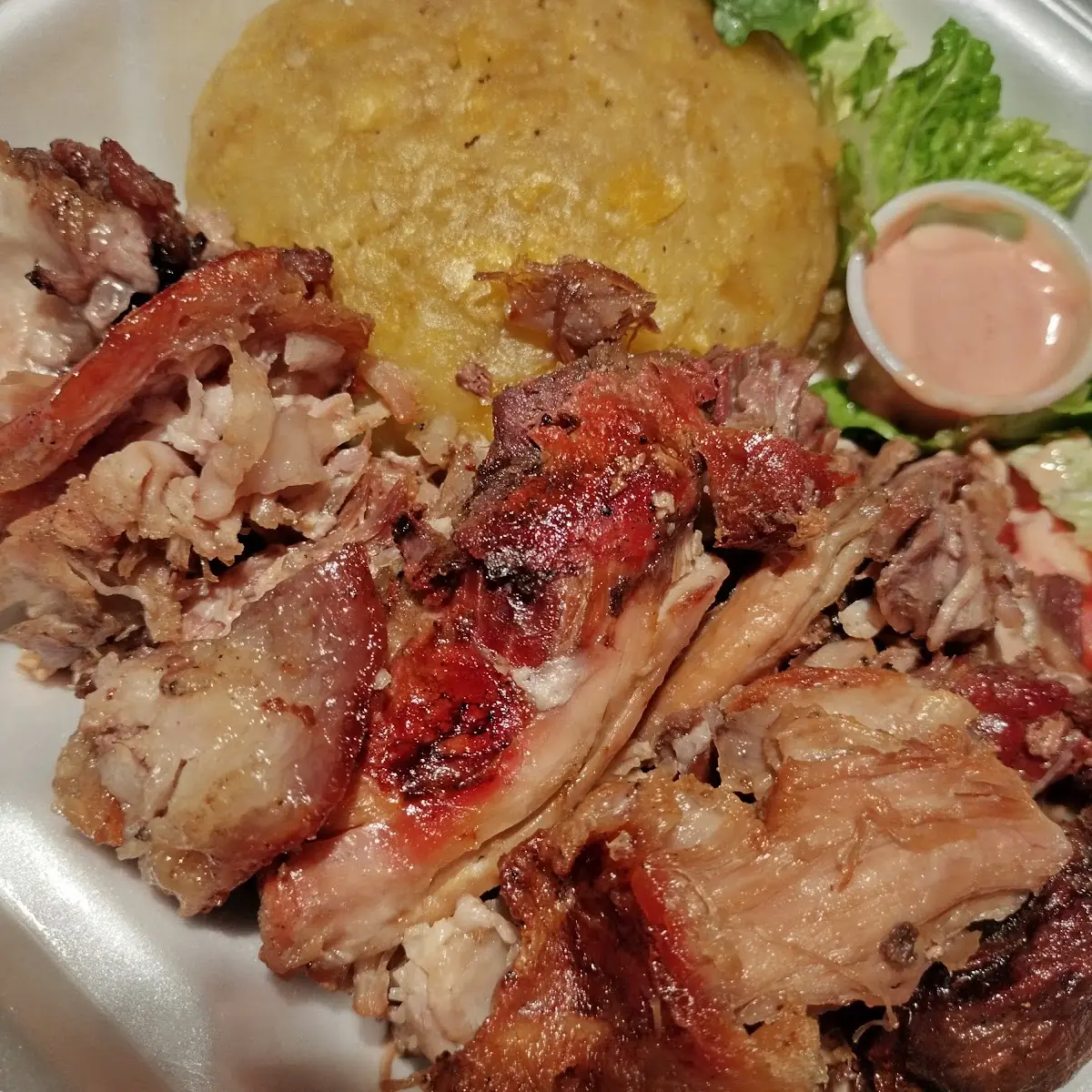 Mofungo with Pernil Medium Size