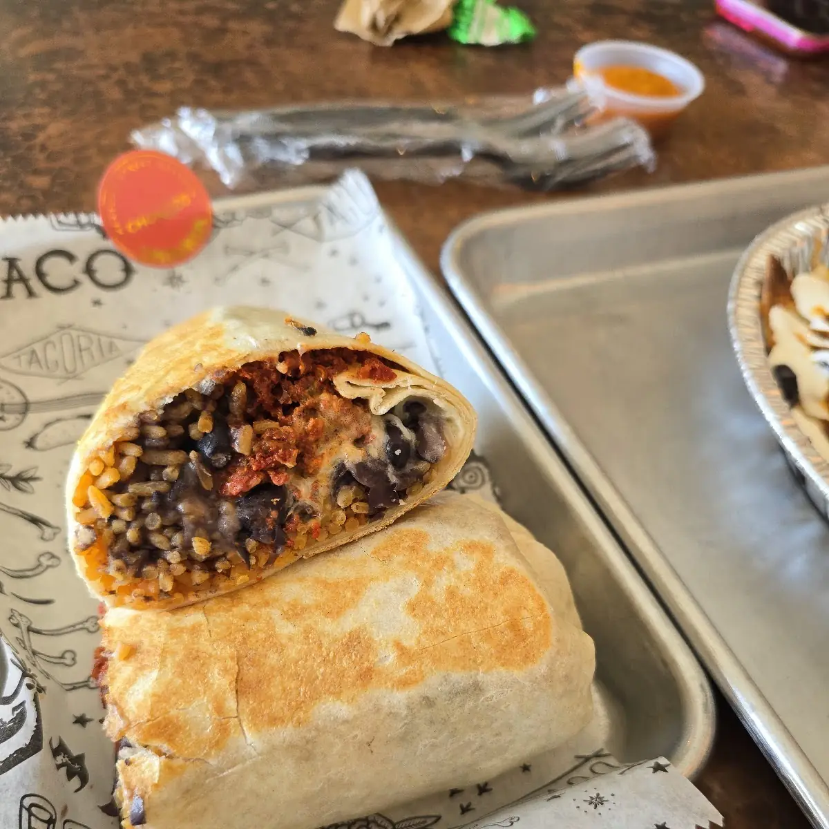 Pollo Asado Burrito