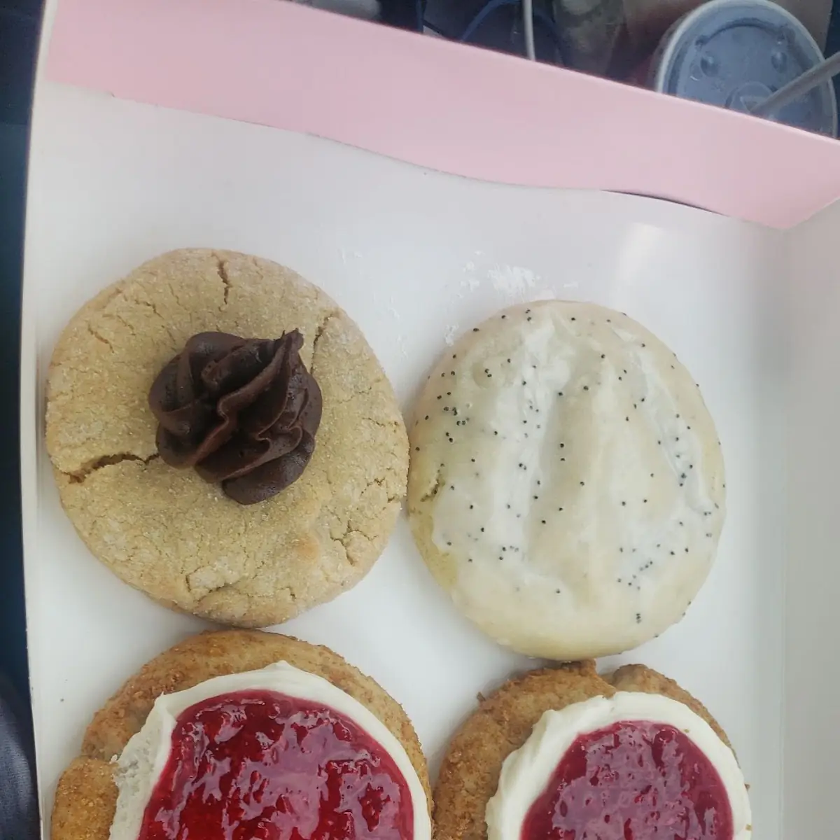 French Silk Pie Raspberry Cheesecake Lemon Poppyseed Peanut Butter Blossom