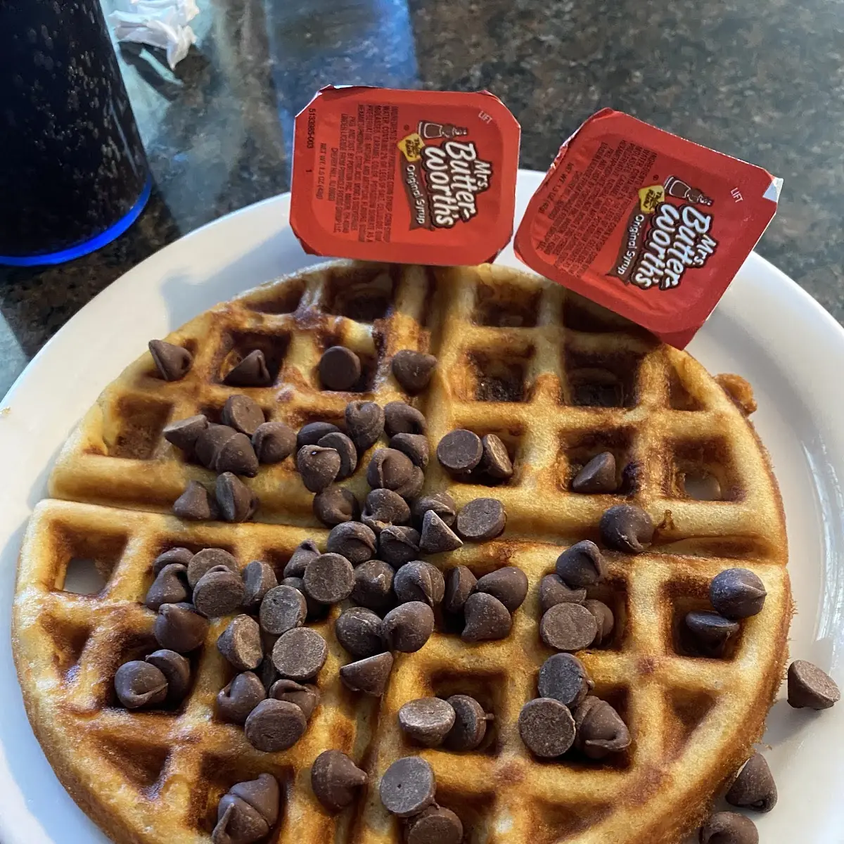 Waffle and Chocolate Chip