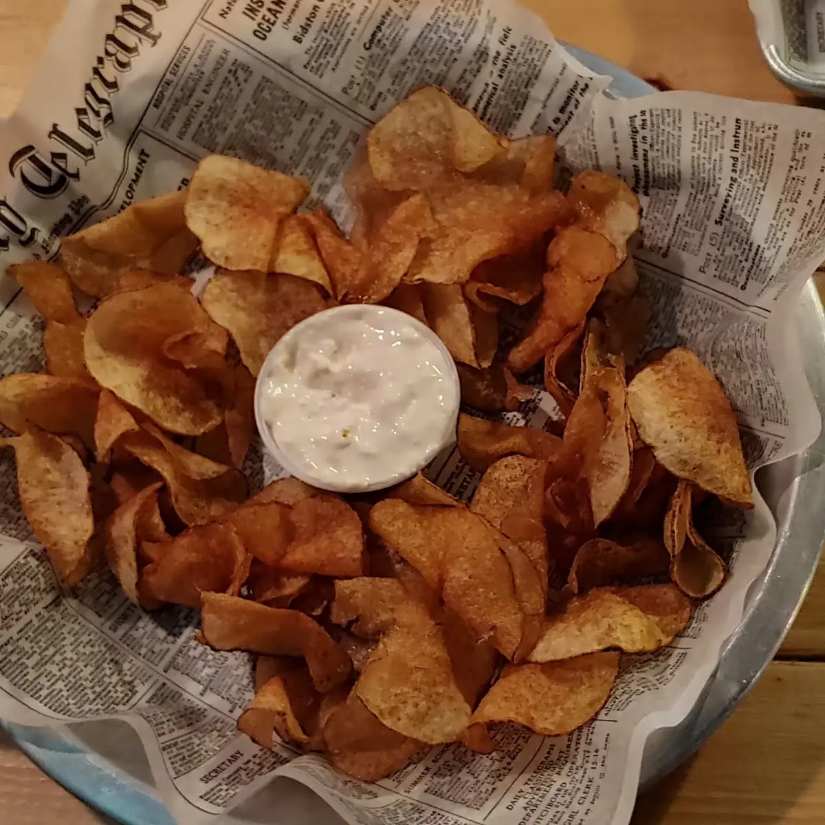 House Made Chips w Skip Dip
