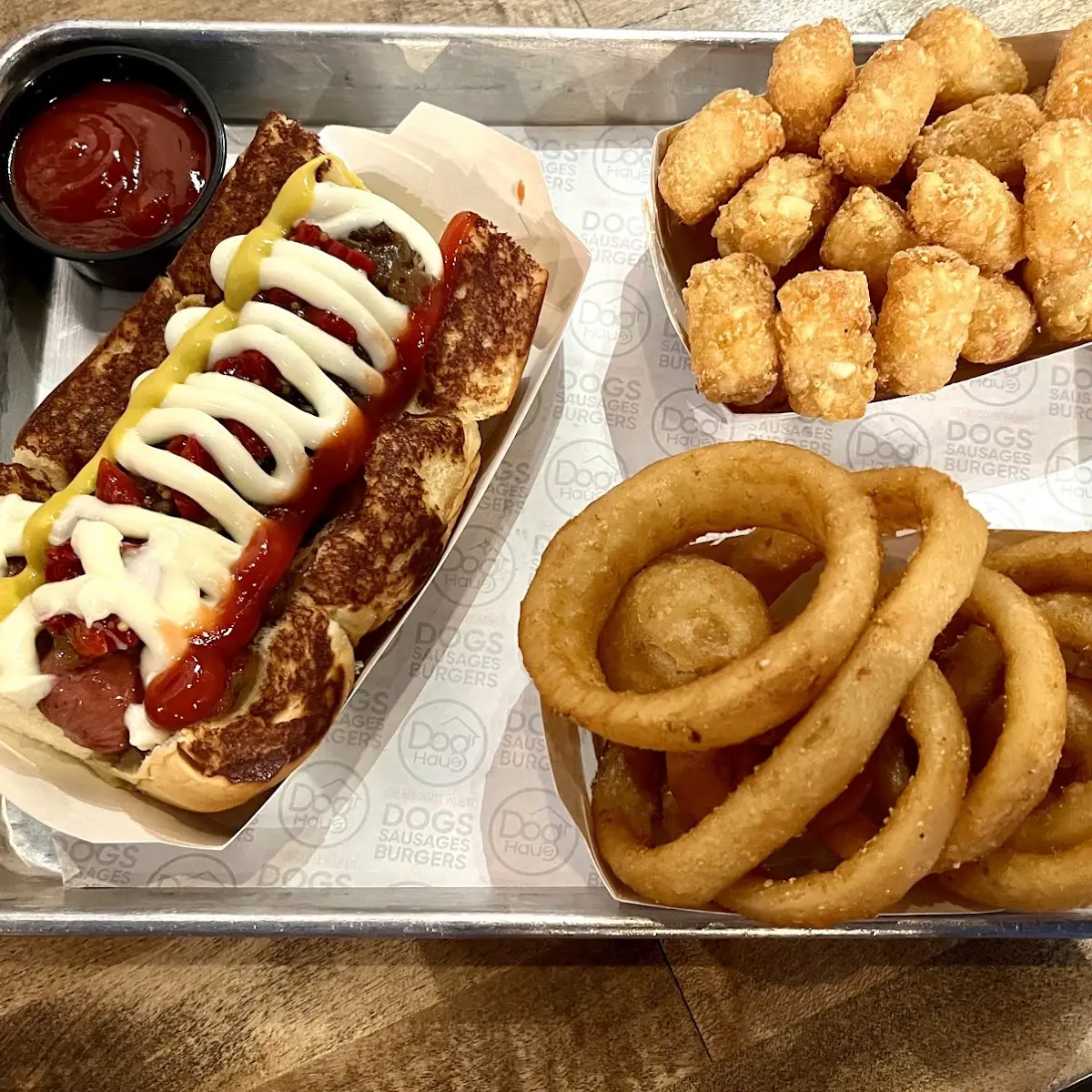 Tater Tots and Onion Rings