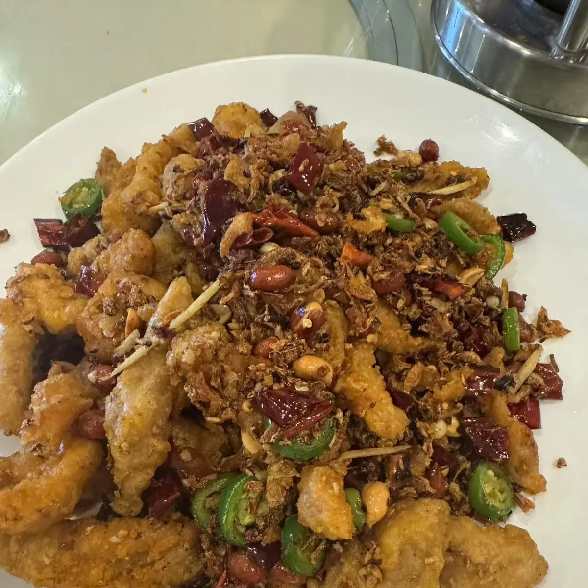 Dry Garlic Chicken